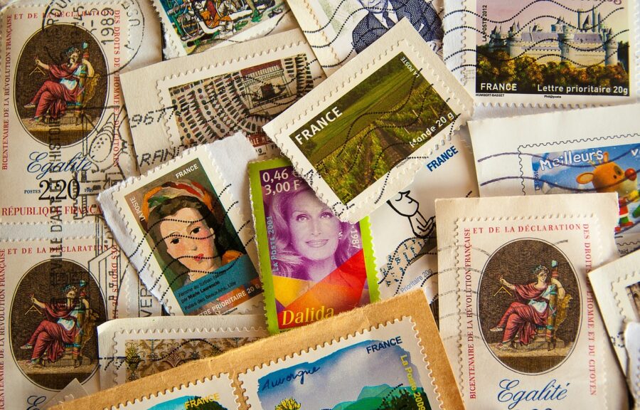 france, stamps, philately