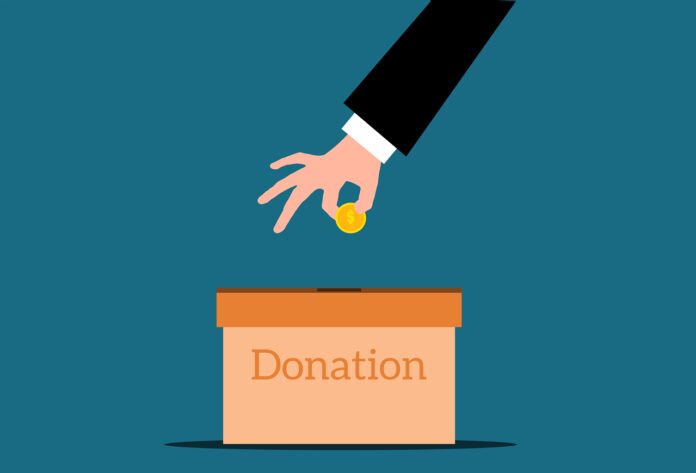 donation, money, box