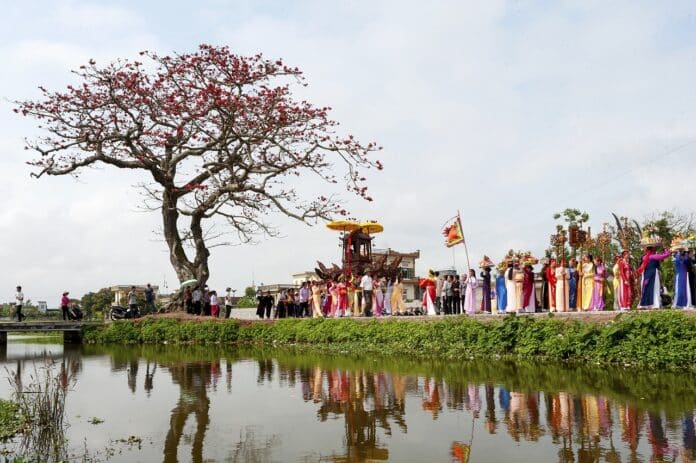 united rice, vietnamese village, village festival